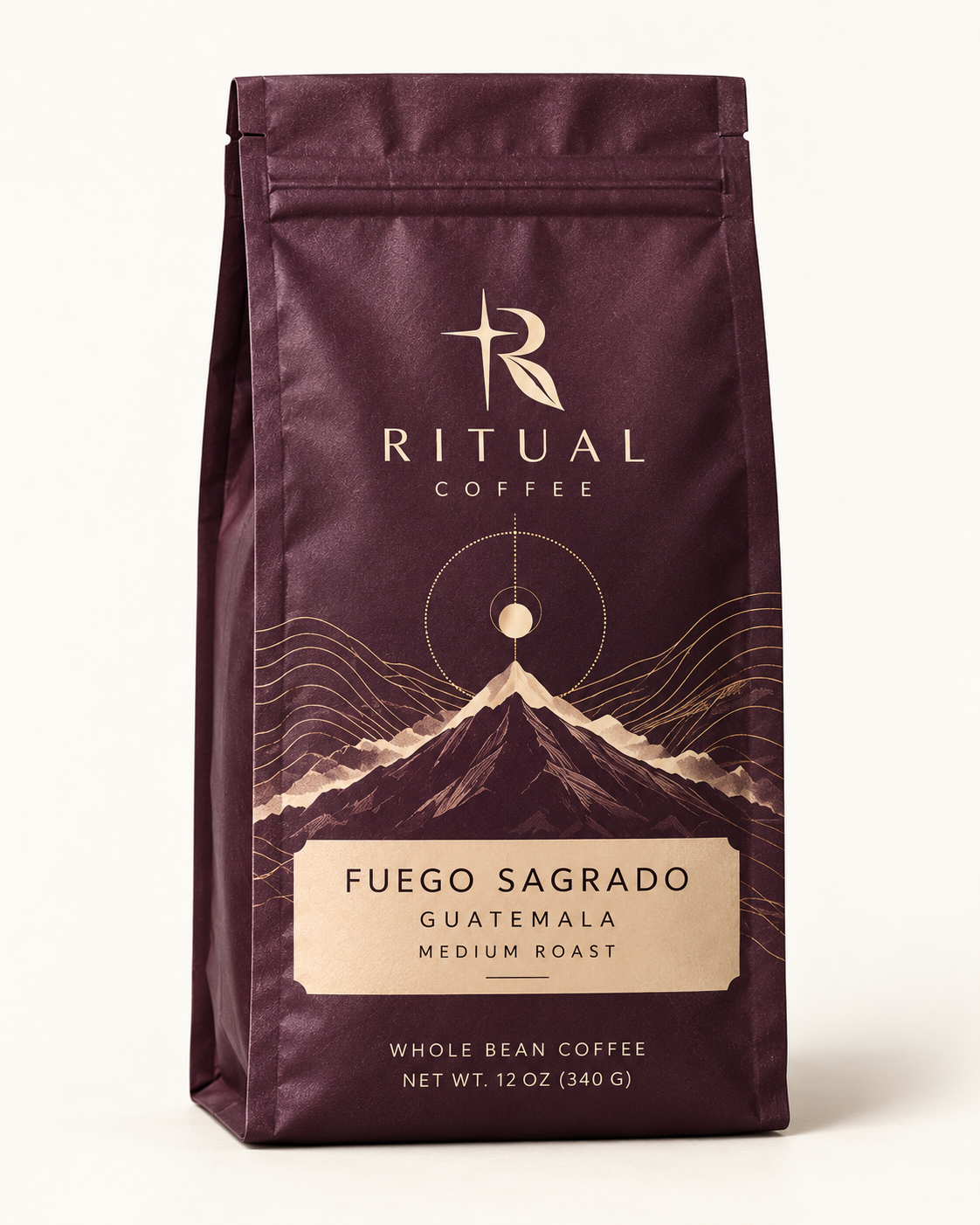 Fuego Sagrado individual packaging concept render